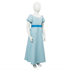 Fille Enfant Peter Pan Wendy Darling Robe Costume