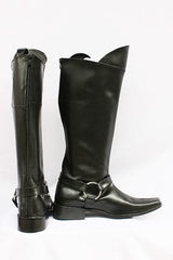 Hakuoki Harada Sanosuke Botte Cosplay Chaussures