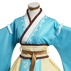 The Legend of Zelda: Breath of the Wild Link Lolita Robe Cosplay Costume Design Original
