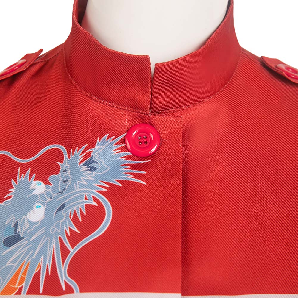 Adulte Bosozoku Kimono Rouge Japanese Uniforme Cosplay Costume