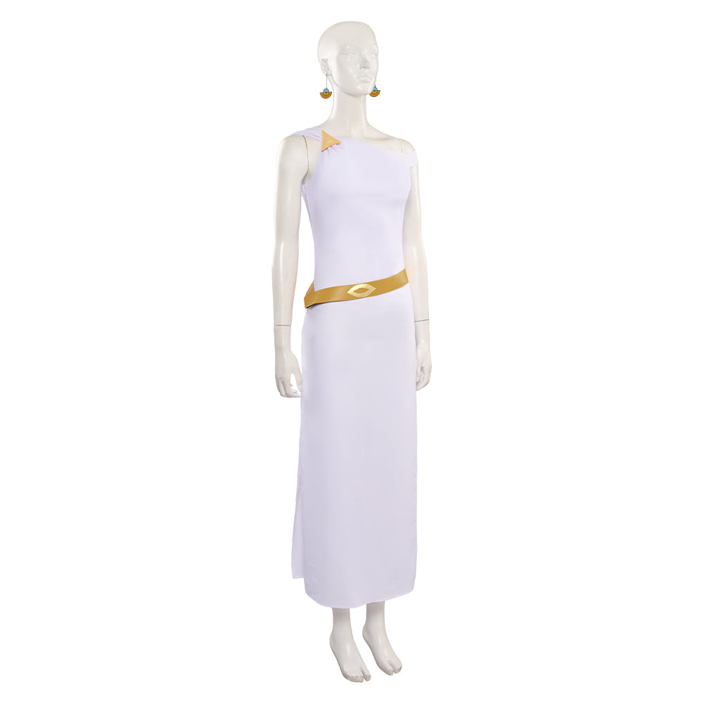 Anime Krapopolis Deliria Rouge Blanc Cosplay Costume Halloween