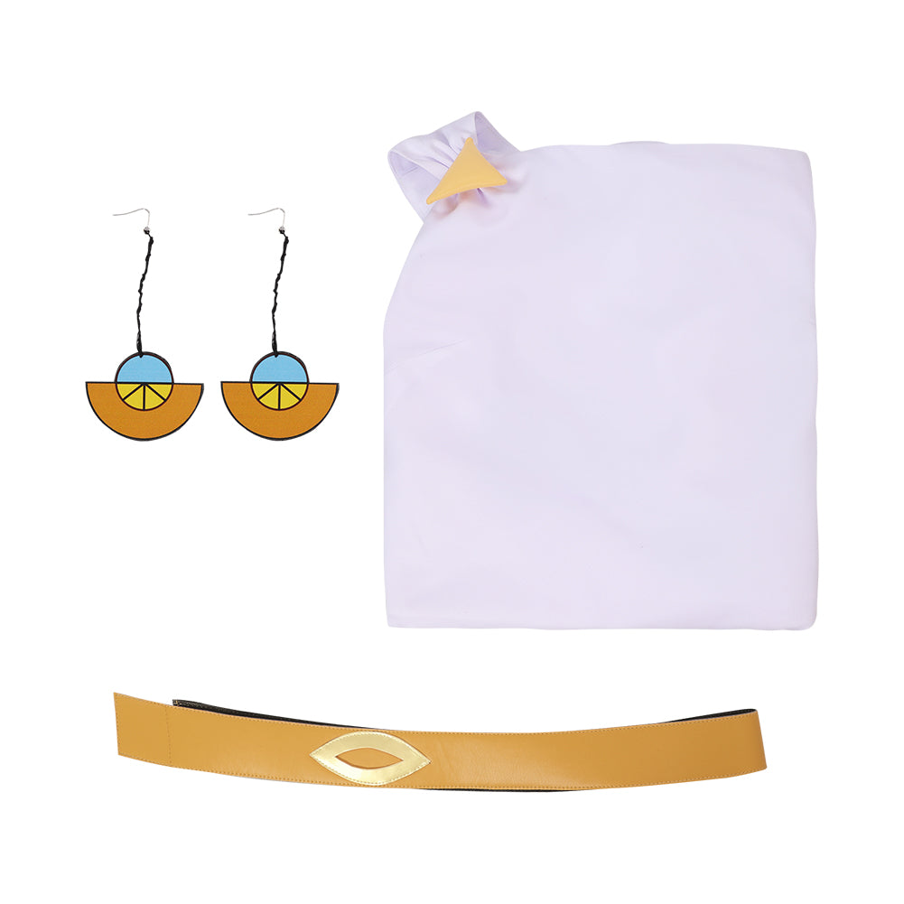 Anime Krapopolis Deliria Rouge Blanc Cosplay Costume Halloween