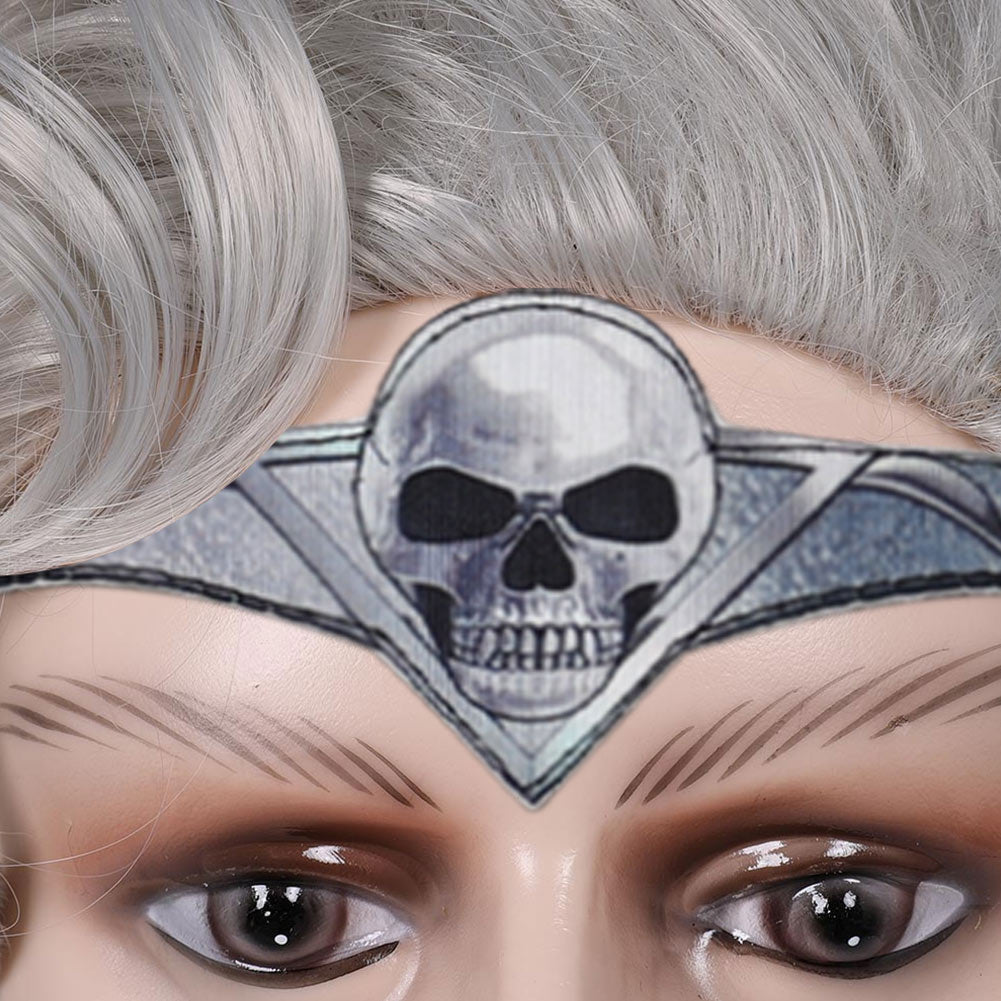 Baldur's GateIII Astarion Perruque+Accessoire Cosplay