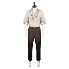 Baldur‘s Gate Astarion Tenue de Chemise Médiévale Cosplay Costume