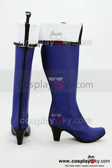 Beyond the Boundary Mitsuki Nase Cosplay Chaussures Bleu