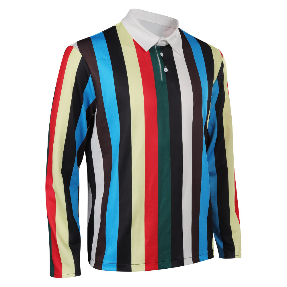 Charlie Spring Heartstopper 2 Rayures Colorées Veste Cosplay Costume