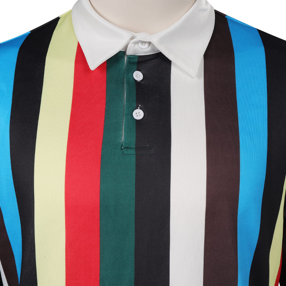 Charlie Spring Heartstopper 2 Rayures Colorées Veste Cosplay Costume