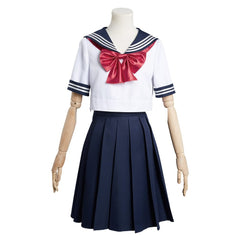 Akebi-chan no Sērāfuku à Manches Courtes Cosplay Costume