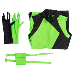 Kim Possible Shego Combinaison Cosplay Costume