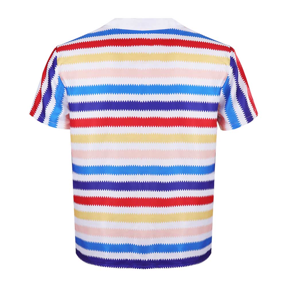 Enfant Film Rainbow Arc-en-ciel 1964 Ken Chemise Cosplay Costume