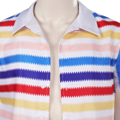Enfant Film Rainbow Arc-en-ciel 1964 Ken Chemise Cosplay Costume
