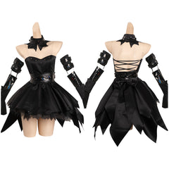 Anime Chobits - Freya Robe Noire Cosplay Costume