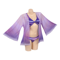 Genshin Impact Raiden Shogun Maillot de Bain Design Original Cosplay Costume-Cossky