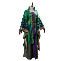 Adulte Femme Hocus Pocus Winifred Sanderson Cosplay Costume Halloween Carnival
