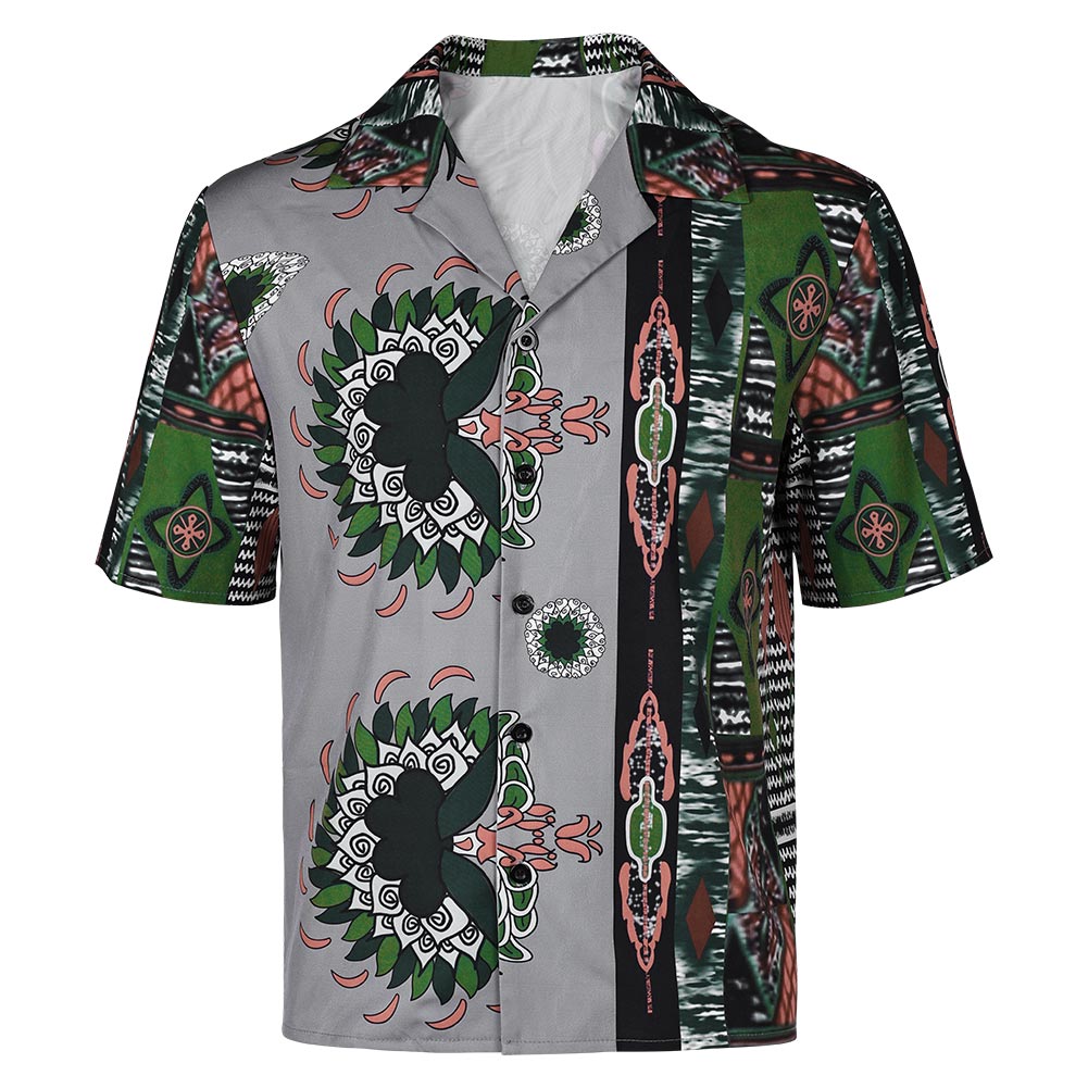 Film Bar Routier(2024) Dalton Chemise Imprimée Cosplay Costume
