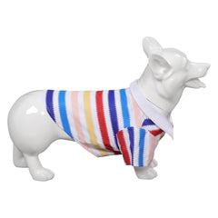Film Barbie Ken Chemise Imprimée Rayures Costume Pour Animal