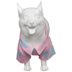 Film Barbie Ken Chemise Imprimée Rose Costume Pour Animal
