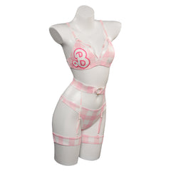 Film Barbie Margot Robbie Barbie Bunny Girl Cosplay Costume