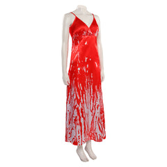Film Carrie White Femme Robe Cosplay Costume Halloween
