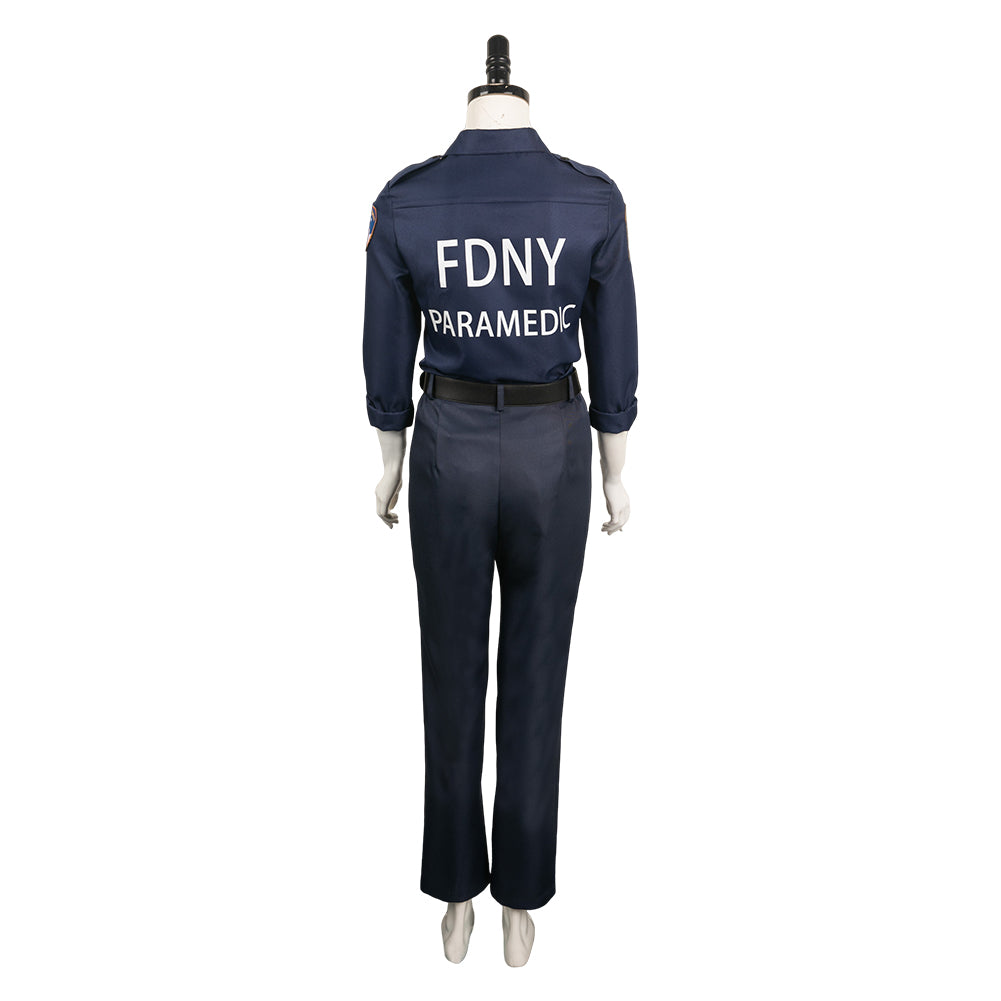 Film Madame Web(2024) Cassandra Webb Tenue Bleu Marine Cosplay Costume