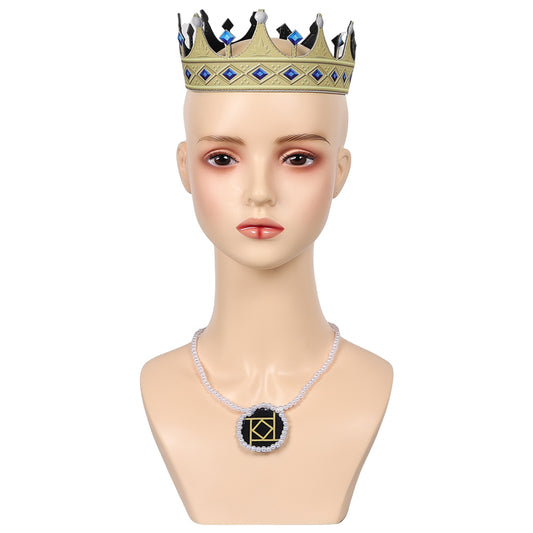Film Wish(2023) Queen Amaya Coiffes+Colliers Cosplay Accessoire