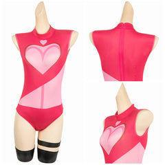 Hazbin Hotel(2024) Angel Dust Poison Version Rose Cosplay Costume