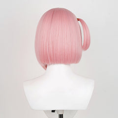 Jeu Genshin Impact Charlotte Cosplay Perruque Rose