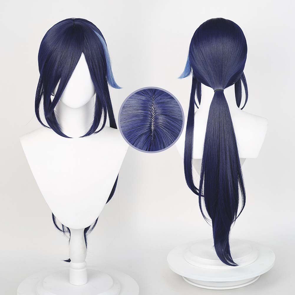 Jeu Genshin Impact Clorinde Cosplay Perruque