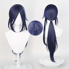 Jeu Genshin Impact Clorinde Cosplay Perruque