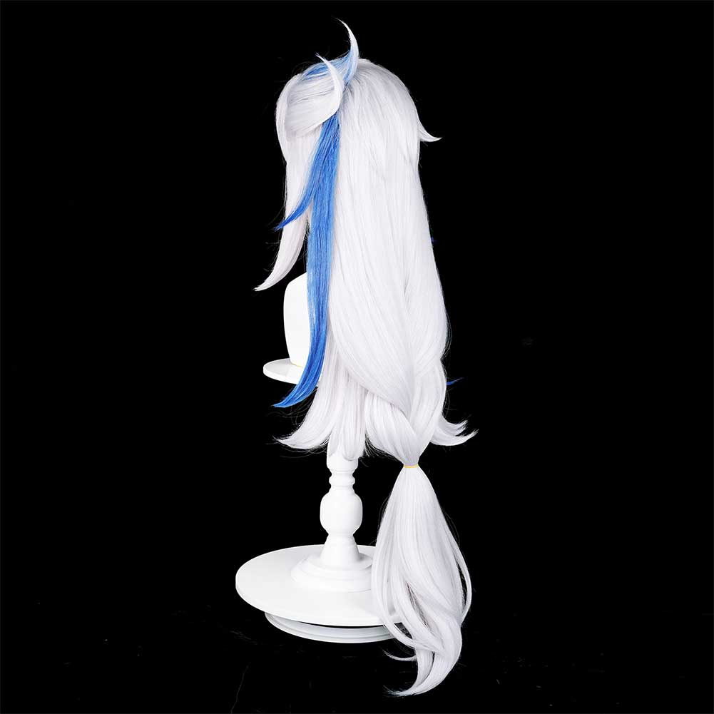 Jeu Genshin Impact Neuvillette Cosplay Perruque
