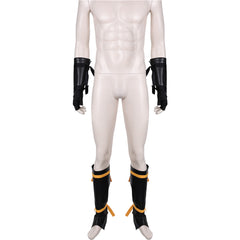 Jeu Mortal Kombat Scorpion Gants+Jambières Cosplay Accessoires