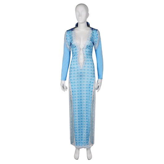 Jeu Vidéo Baldur's Gate Wavemother's Robe Cosplay Costume