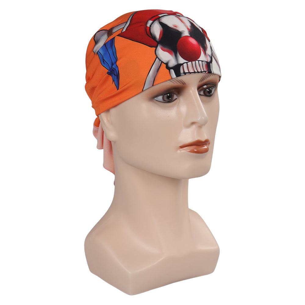 One Piece Buggy Foulard Design Original Cosplay Accessorie