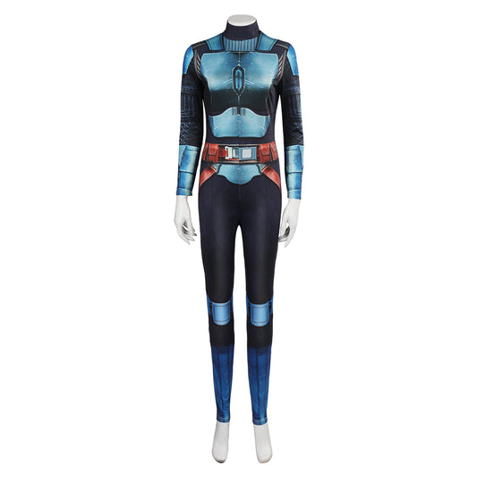The Mandalorian 3 Bo-Katan Kryze Femme Combinaison Cosplay Costume