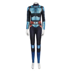 The Mandalorian 3 Bo-Katan Kryze Femme Combinaison Cosplay Costume