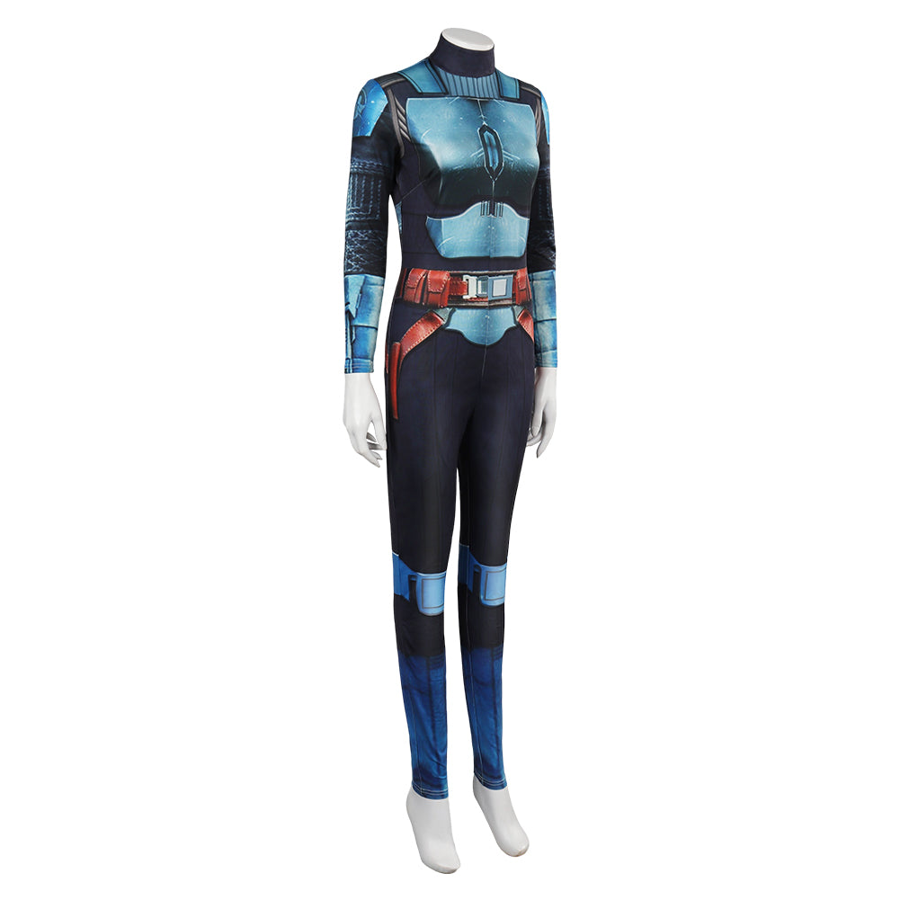 The Mandalorian 3 Bo-Katan Kryze Femme Combinaison Cosplay Costume