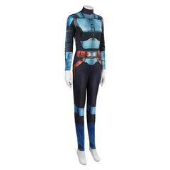 The Mandalorian 3 Bo-Katan Kryze Femme Combinaison Cosplay Costume