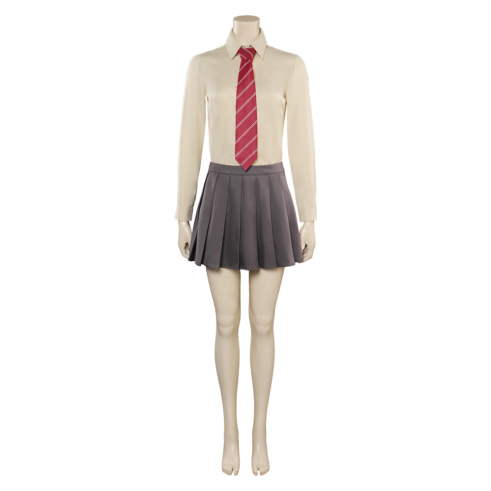TV Heartstopper Elle Argent Uniforme Scolaire Cosplay Costume