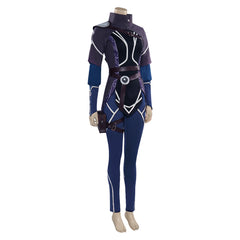 TV Le Prince Des Dragons Rayla Combinaison Tenue Cosplay Costume