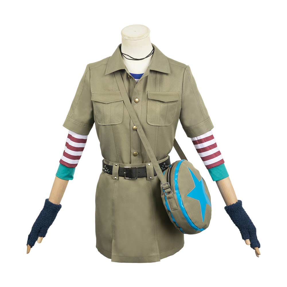 TV Scott Pilgrim Takes Off(2023) Ramona Flowers Tenue Cosplay Costume