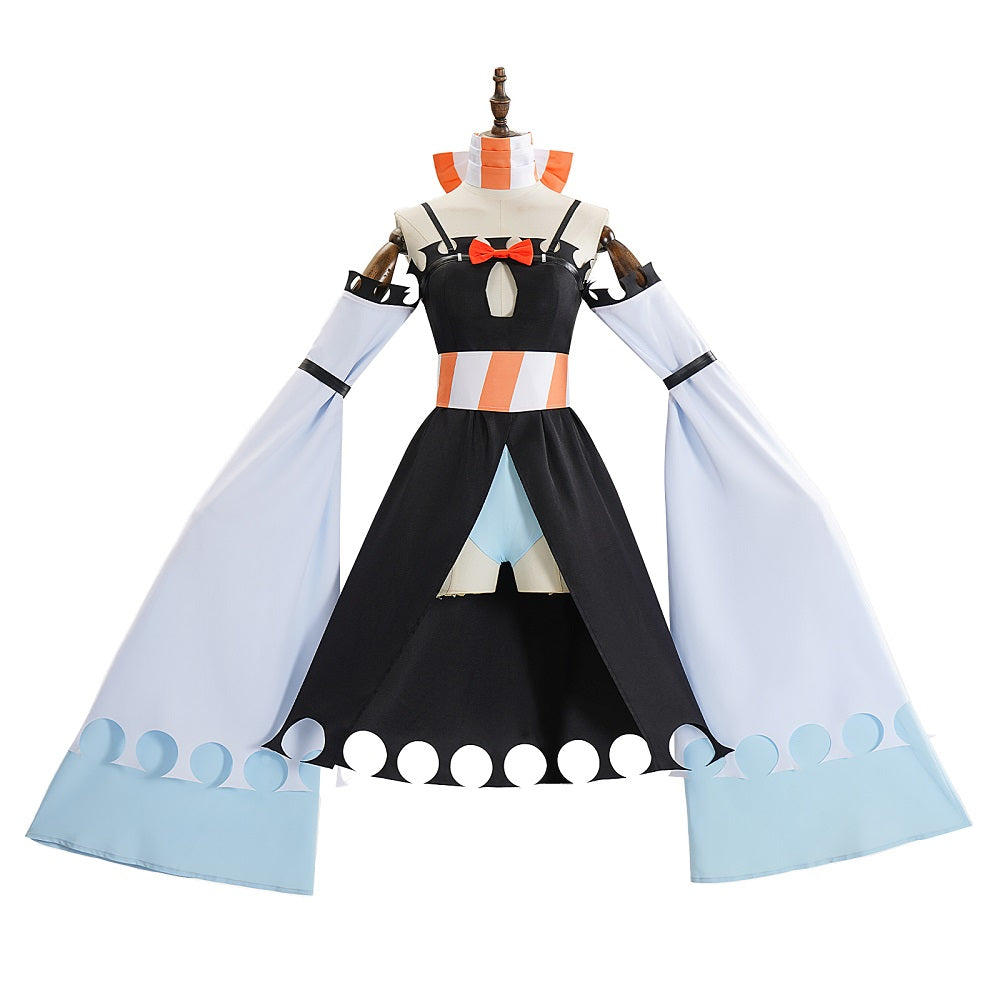 Gachiakuta Amo Robe Noire Cosplay Costume