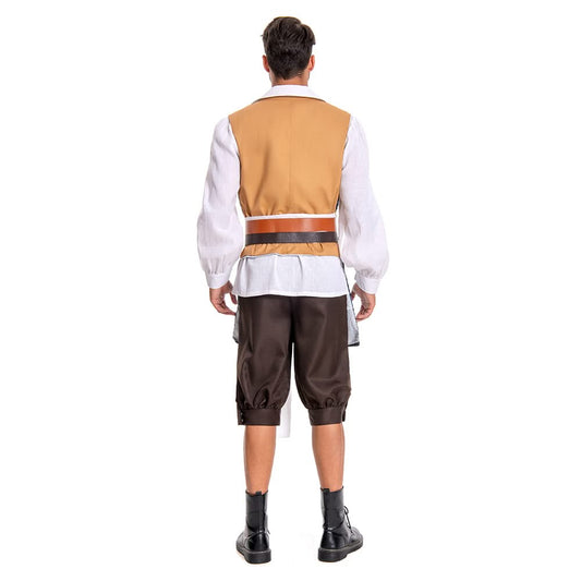 Pirates des Caraibes 4 Jack Sparrow Cosplay Costume Gilet
