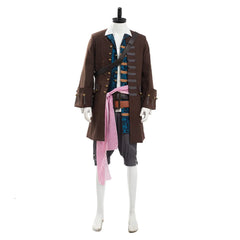 Pirates of the Caribbean Jack Sparrow Cosplay Costume