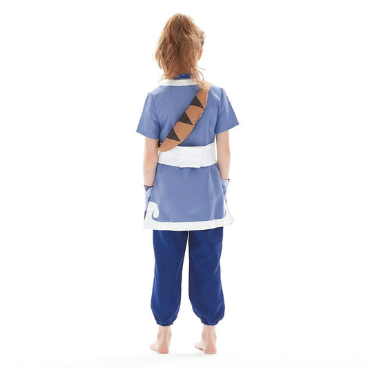 Avatar: the last Airbender Katara Costume Enfant Cosplay Costume