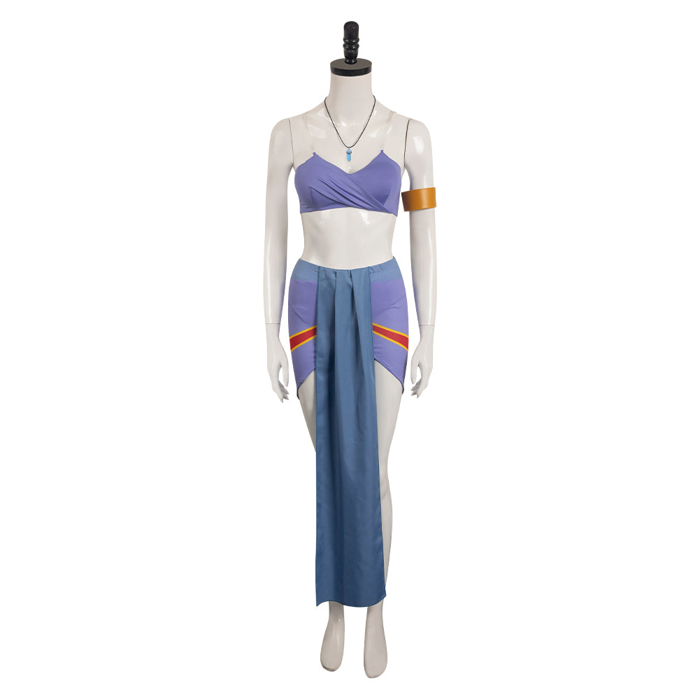Atlantide L'empire Perdu Kida Femme Tenue Cosplay Costume Halloween