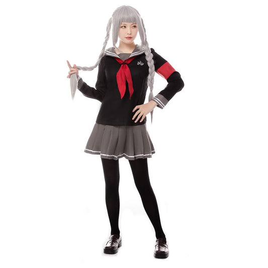 Super DanganRonpa 2 Peko Pekoyama Cosplay Costume