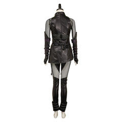 Rumi Mira Zoey Tenue Noire en Cuir Cosplay Costume