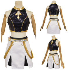 Mira Zoey Tenue à Bretelles Noir Cosplay Costume