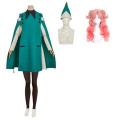 Tongari Boushi no Atelier(2026) Coco/Richeh/Tetia Tenue Verte Cosplay Costume Ver.2