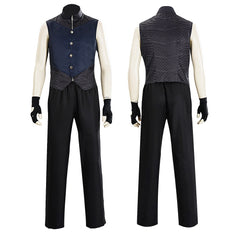 Devil May Cry(2025) Vergil Tenue Noire Cosplay Costume